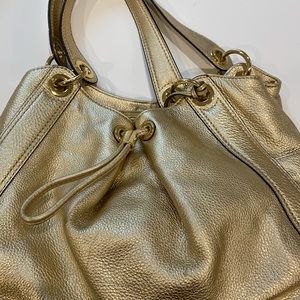 Brand new Authentic Gold Michael Kors boho bag